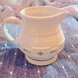 EUC) Vintage Longaberger Milk Pitcher